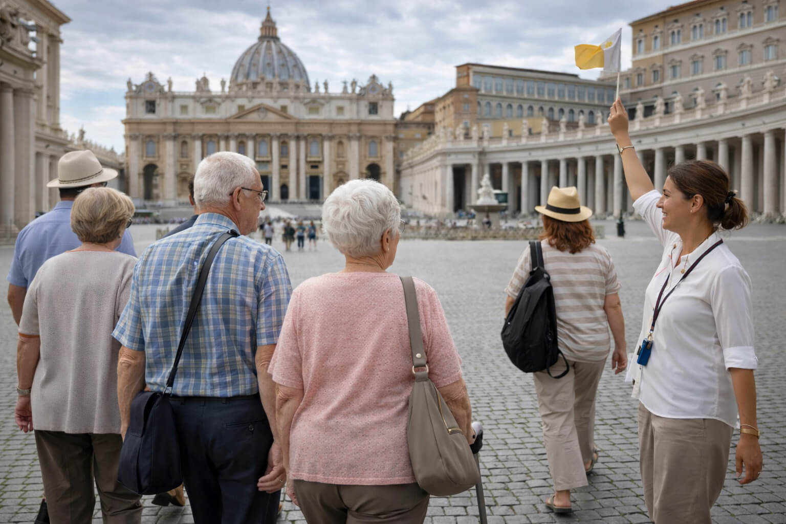 Small group pilgrims